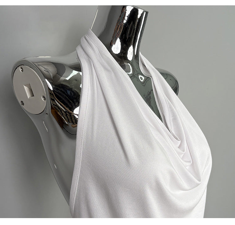 Top Crop Sin Tirantes Slim Fit Talla Única