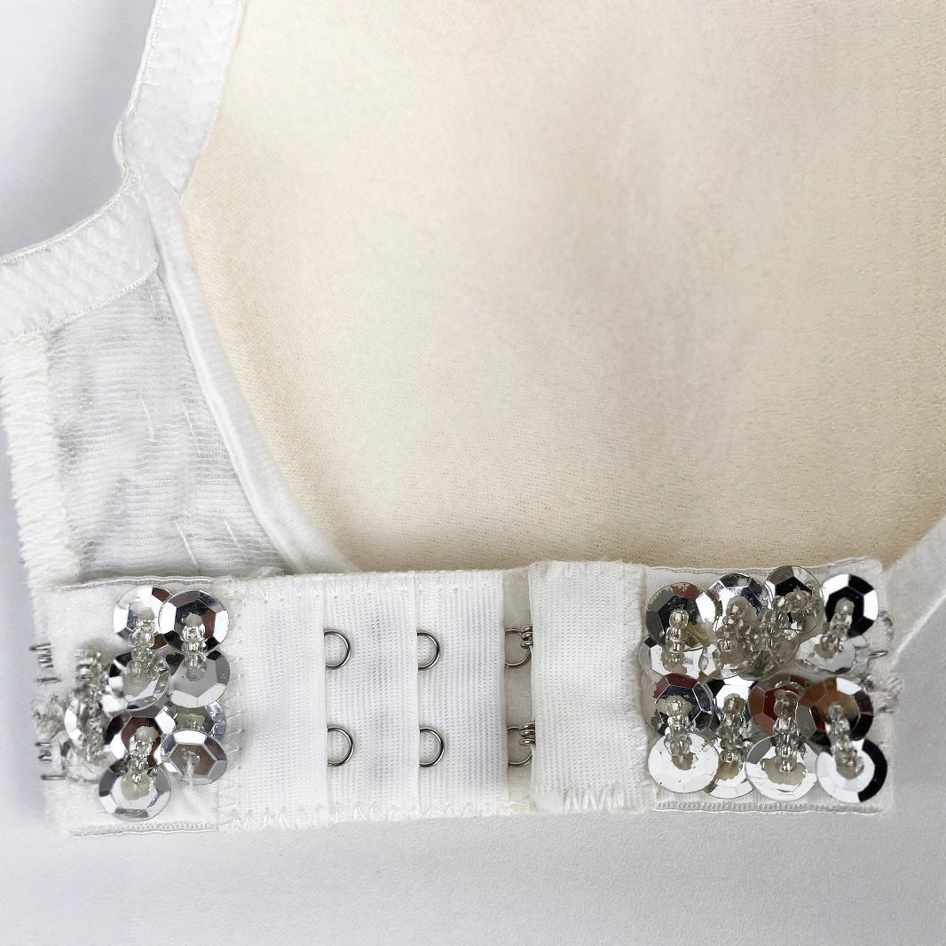 Women's Design Heavy Beading Rhinestone Spicy Girl Outfit
