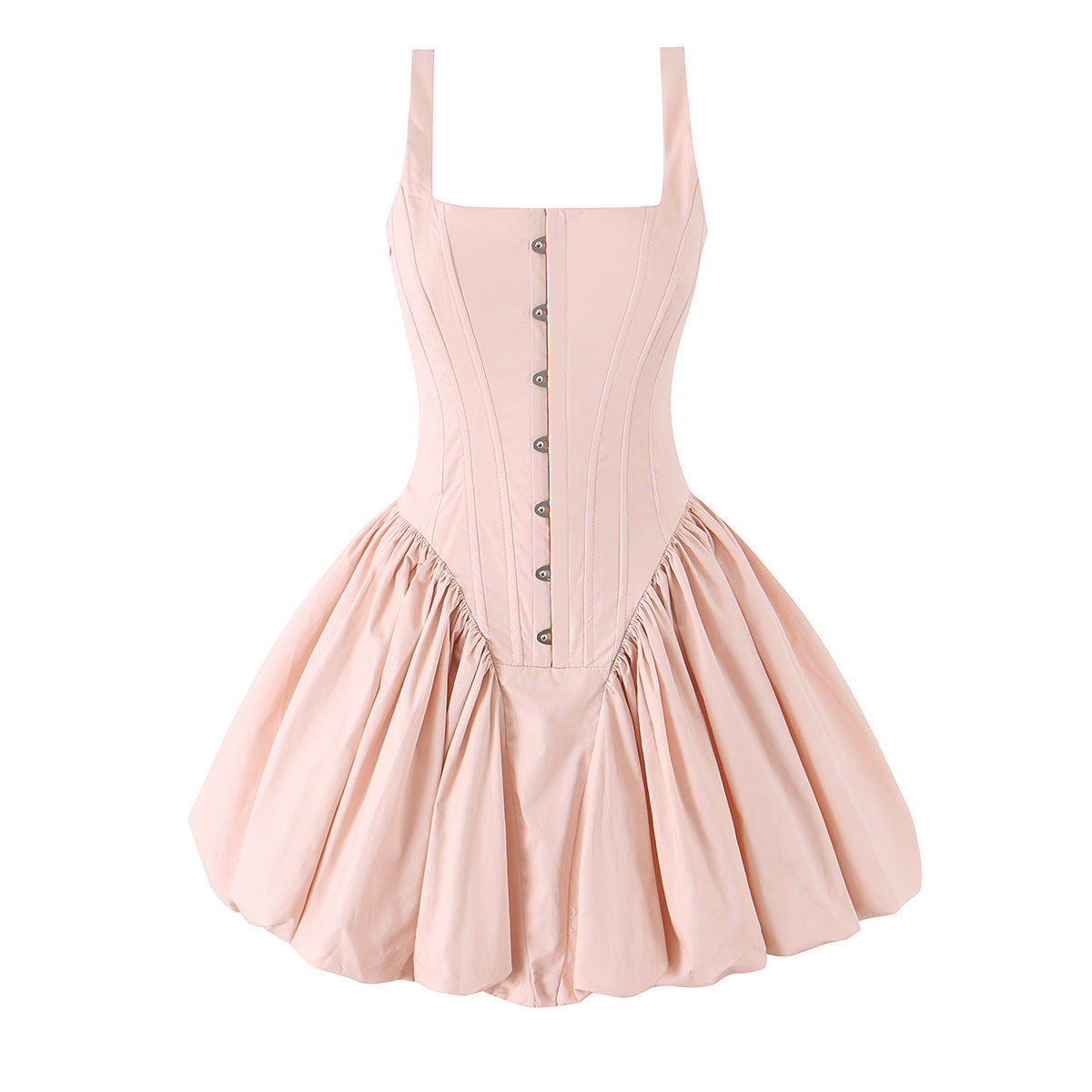 Vestido sin mangas adelgazante para mujer, vestido de cumpleaños estilo princesa con vuelo, vestido corto que ajusta la cintura