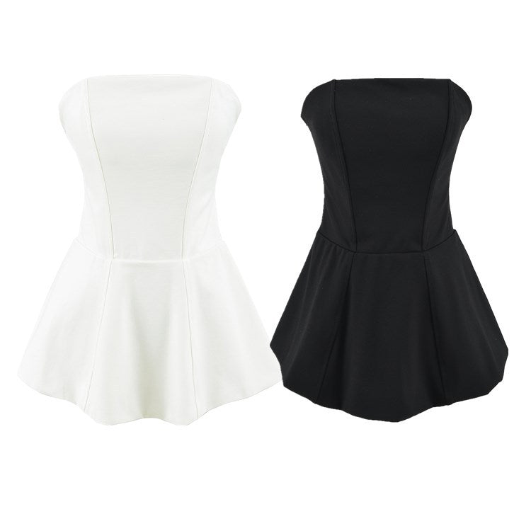 Vestido sin Tirantes Elegante minimalista