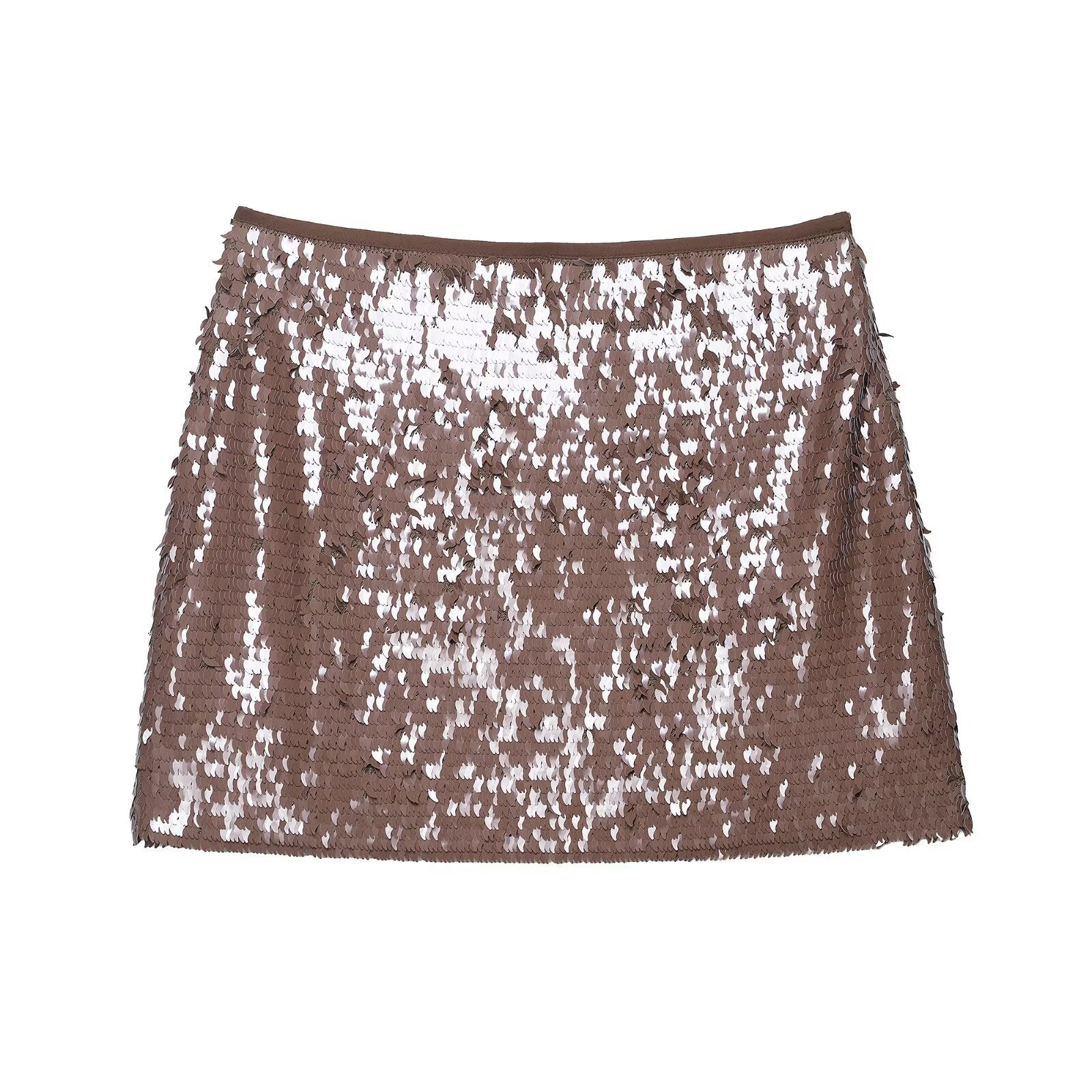Bead mini skirt