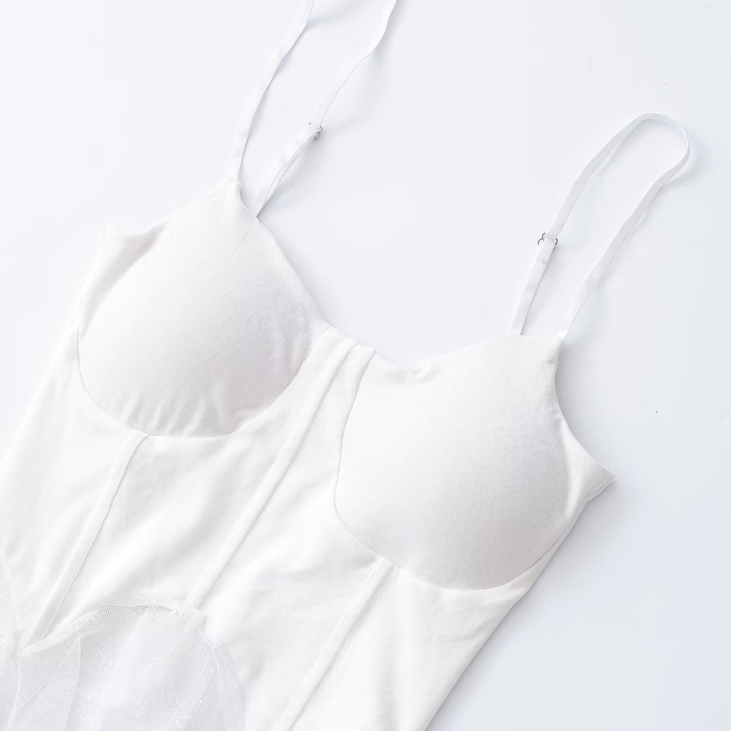 Irregular Ruffle Flowy Mini Strapless Top