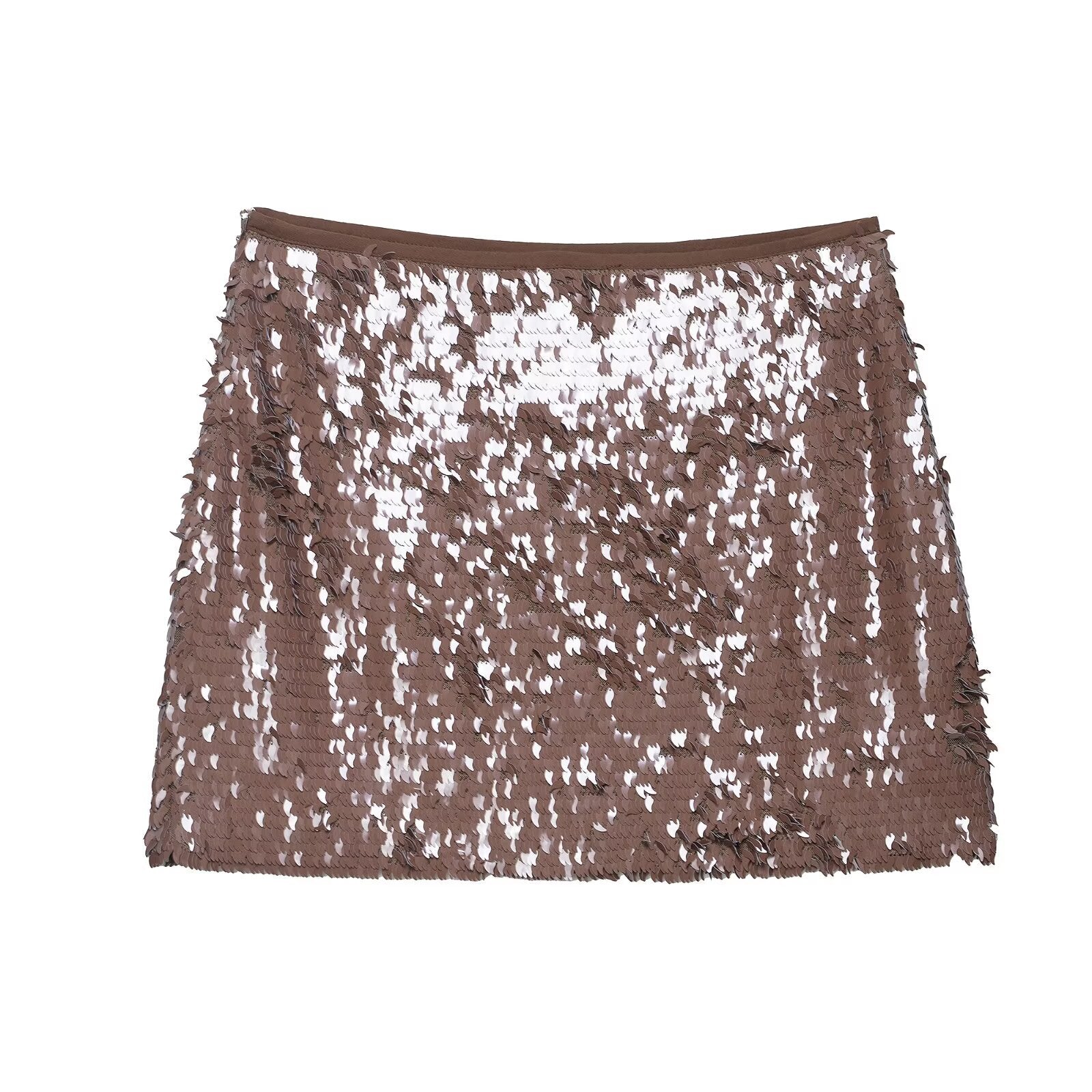 Bead mini skirt