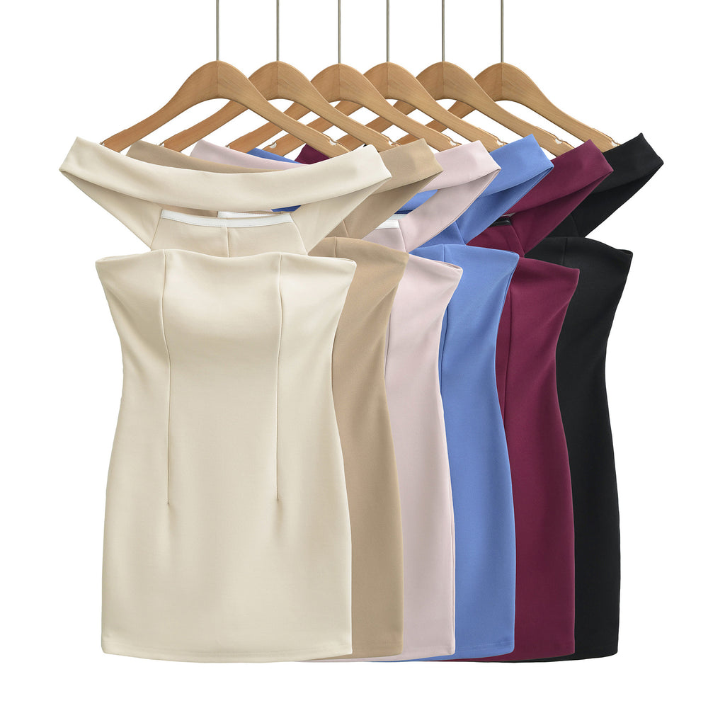 Shoulder hugging buttock skirt for women