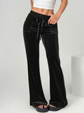 Women's micro flared pants, long pants