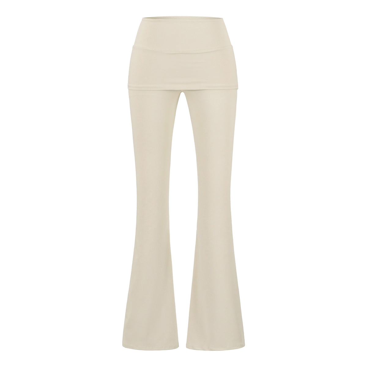 Pantalón Largo Ligero Pierna Ancha Viscosa Elastano Streetwear Casual Mujer