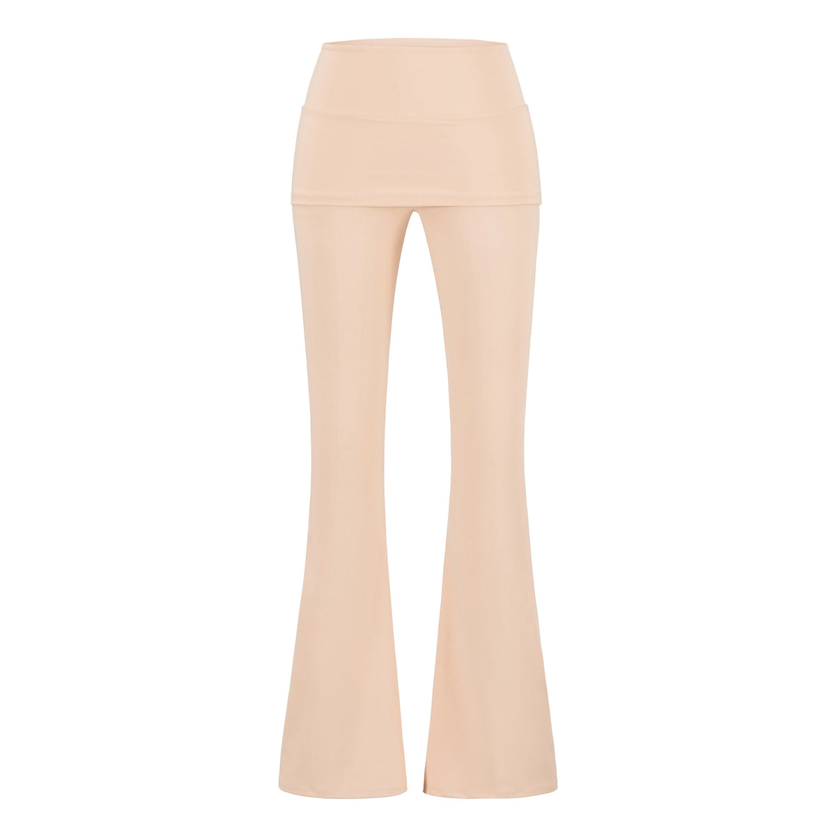 Pantalón Largo Ligero Pierna Ancha Viscosa Elastano Streetwear Casual Mujer