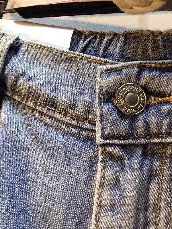 Shorts vaqueros cargo de cintura alta para mujer con parche bordado